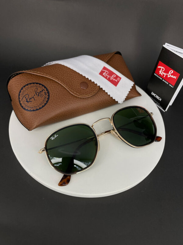 عینک آفتابی ریبن مدل Ray ban RB3548M طلایی