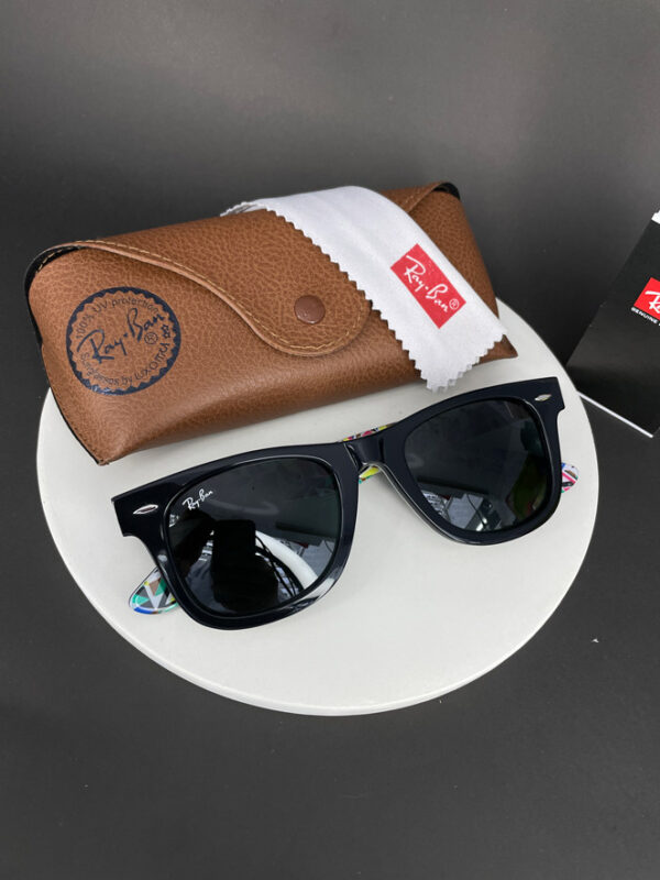 عینک آفتابی ریبن ویفر سایز50 فانتزی مدل Ray ban wayfarer RB2140 1020