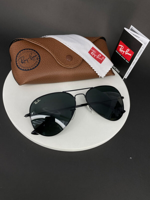 عینک آفتابی ریبن مدل Ray ban RB3025 مشکی نسخه uv400 عدسی مشکی